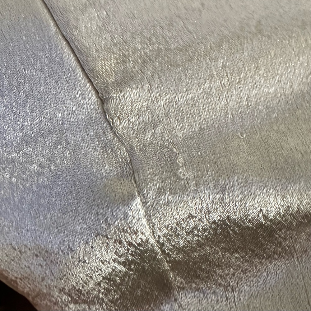 Virgos Lounge V L The Label Puff Sleeve Wrap Mini‎ Dress champagne formal glam - Picture 6 of 6